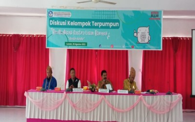 Bekerjasama dengan Balai Bahasa Sulawesi Tengah Dikbud Banggai Lakukan Revitalisasi Sastra Lisan Ande-Ande
