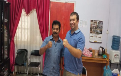 Peneliti Australia Mr. Wiliam, Ajak Kerjasama Buat Seminar Bahasa Daerah Andio Kabupaten Banggai