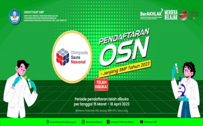Pelajar SMP Kabupaten Banggai Neva Septiana siswi SMP Negeri 4 Toili mewakili Provinsi Sulawesi Tengah di ajang OSN jenjang SMP/MTs Bidang IPS Tahun 2023