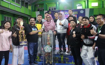 SMP Negeri 3 Luwuk Raih Juara 1 Umum di ajang Rektok Cup I Kejuaraan Karate Antar Pelajar Kabupaten Banggai
