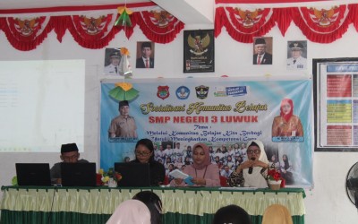MENYADANG SEKOLAH PENGGERAK, KUALITAS PENDIDIKAN SMPN 3 LUWUK SEMAKIN MENINGKAT